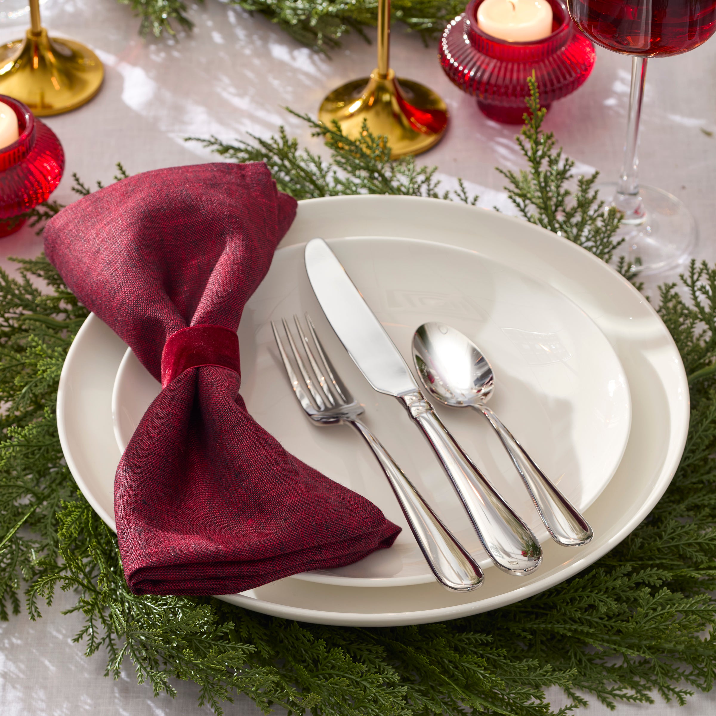 Studio 1414 Mirror 36 Piece Flatware Set